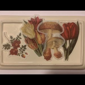 SOLD! SEVEN floral stickers!!